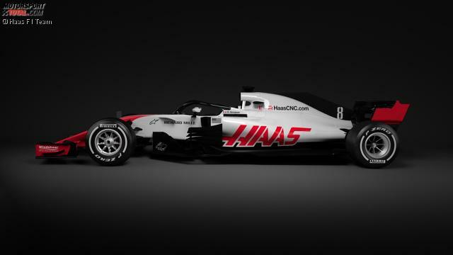 Haas zeigt als erstes Team Fotos vom neuen VF-18.