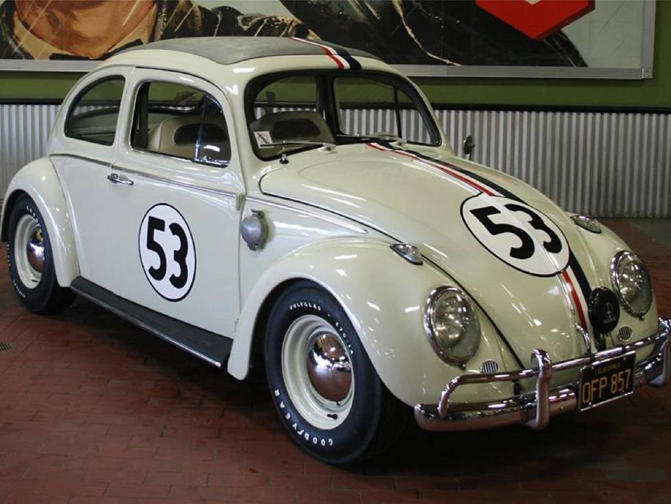 Spitzenpreis für einen VW Käfer: Dieser ?Herbie? war einem Sammler 120.000 Euro wert