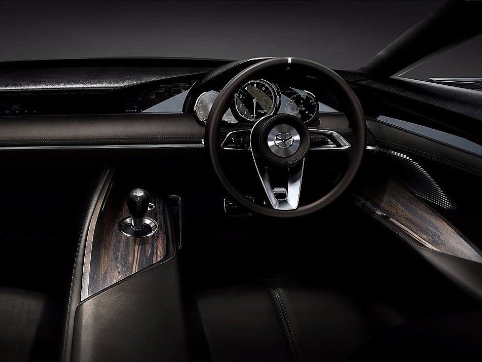 Cockpit des Mazda Vision Coupé Concept