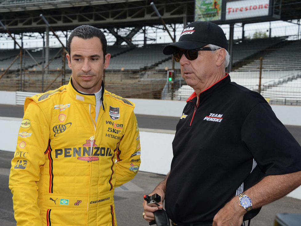 Helio Castroneves, Rick Mears